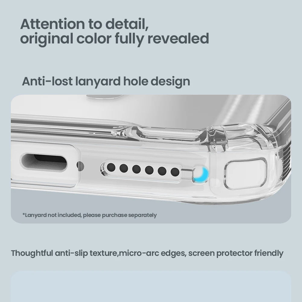 Nillkin For iPhone 17 Pro Max 17 Air 16 Pro Max 17Pro 16Pro Nature Pro Magnetic Transparent TPU Frame Cover Phone Case
