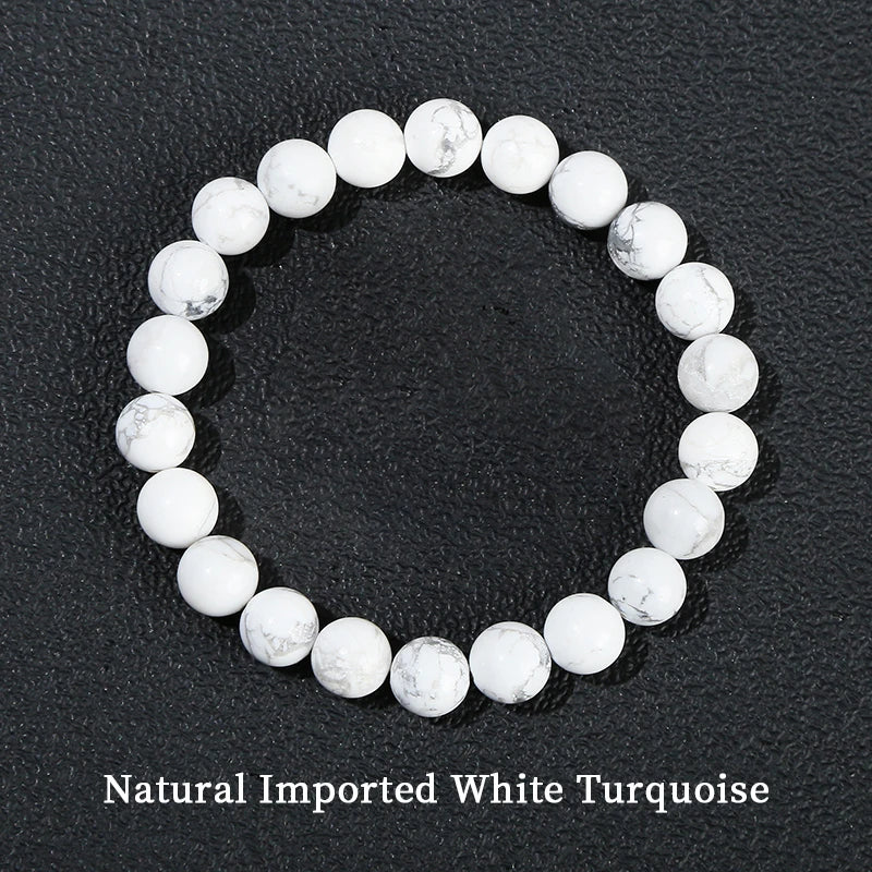 JD Natural Stone Lapis Lazuli Rock Quartz Amethyst Beads Bracelet for Women Men Reiki Healing Strand Bracelet Energy Jewelry