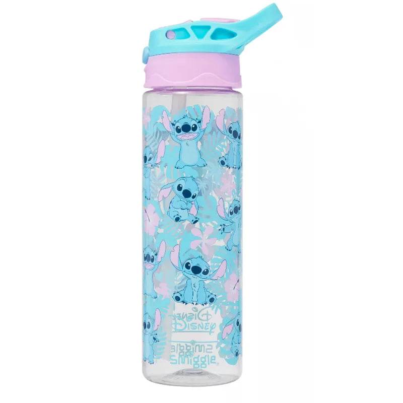 Genuine Smilgle Stitch Backpack Large Capacity For Primary And Secondary School Students Cartoon Lunch Bag Water Bottle Gifts - AIAZ