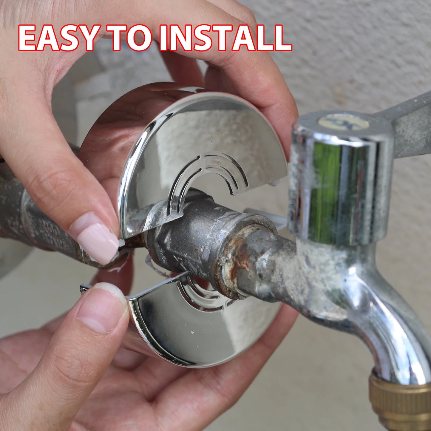 Faucet Decorative Cover Plastic Water Pipe Connector Wall Covers Heighten Valve Panel Shower Kitchen Bathroom Tap Accessories