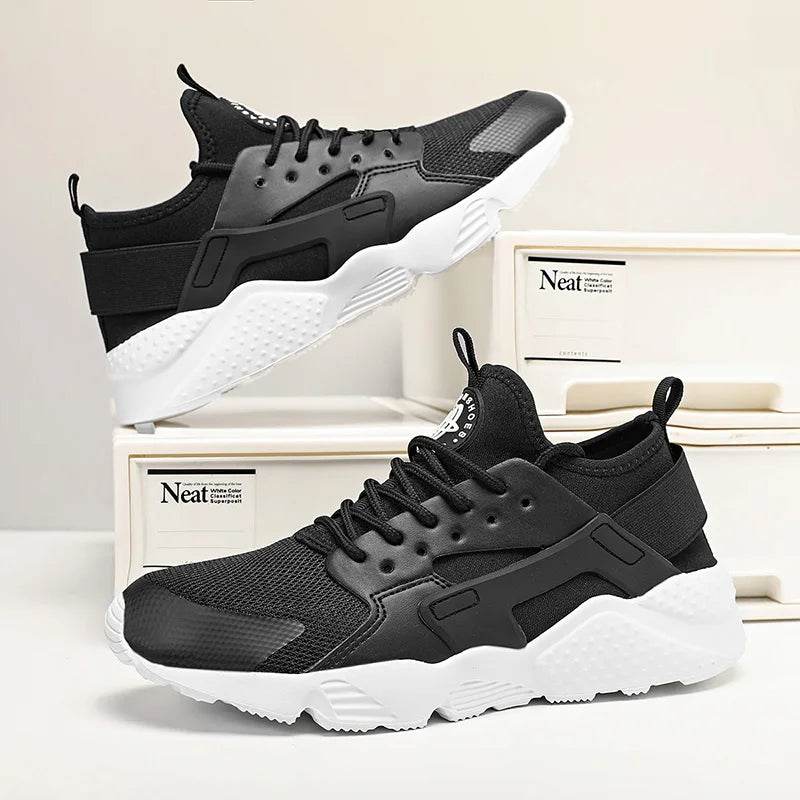 Sneakers for Men Autumn Breathable Casual Shoes Outdoor Lightweight Platform Fashion Elastic Socks Low Top Vulcanized Shoes 2024 - AIAZ