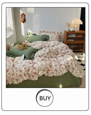 4/6/9Pcs Gorgeous European Palace Style Royal Embroidery Bedding Set Brocade Egyptian Cotton Duvet Cover Bed Sheet Pillowcases