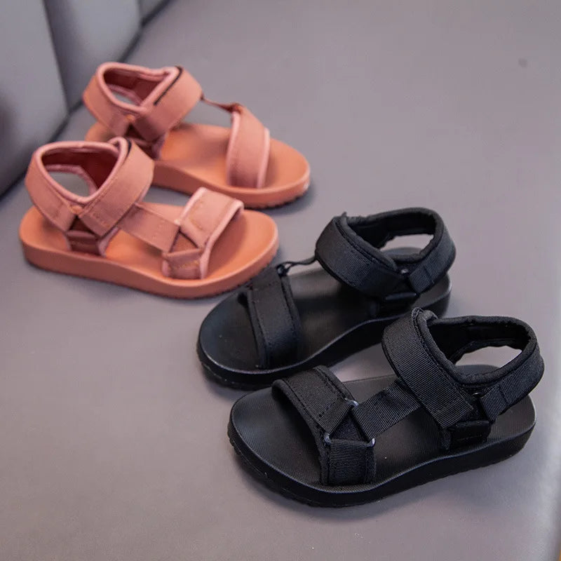 Girls Sandals Summer Kids Shoes Fashion Light Soft Flats Toddler Baby Boys Sandals Infant Casual Beach Children Shoes Outdoor