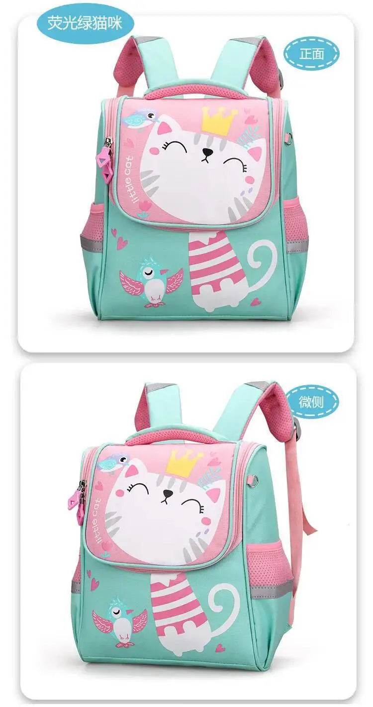 Children School Bags Girls Boys Backpacks Kindergarten Schoolbag Cartoon Animal Toddler Kids Backpack For 2-8 Years - AIAZ
