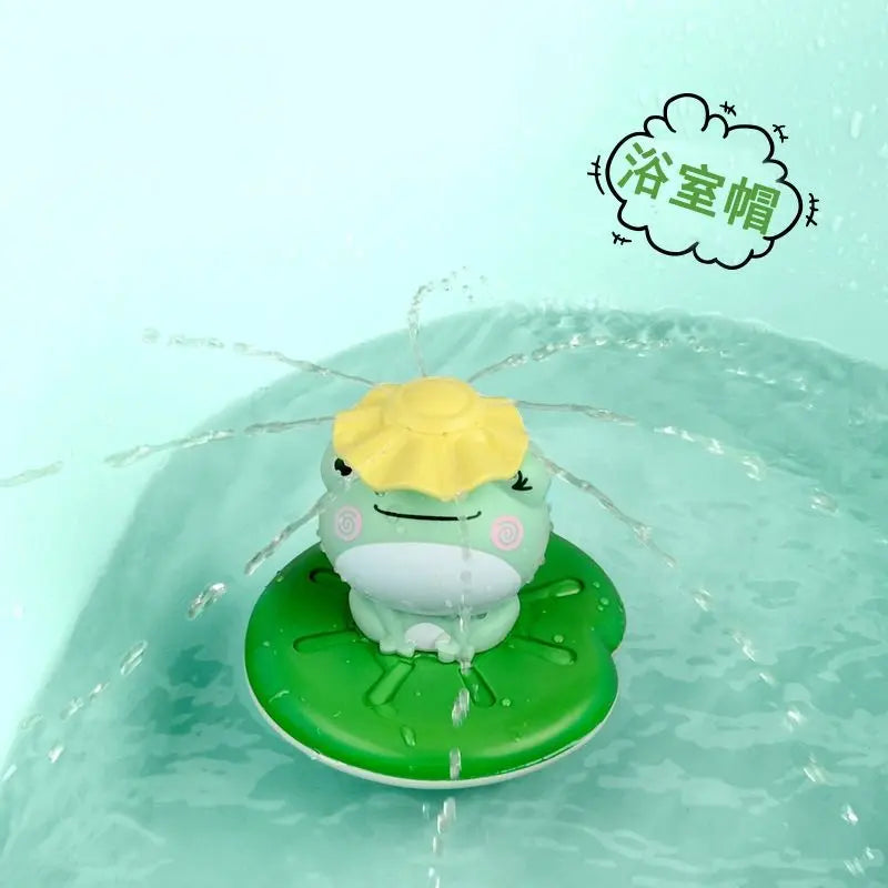 Radish Submarine Shower Baby Bath Toy Infant Play Electric Shower Children Play Water Bath Artifact
