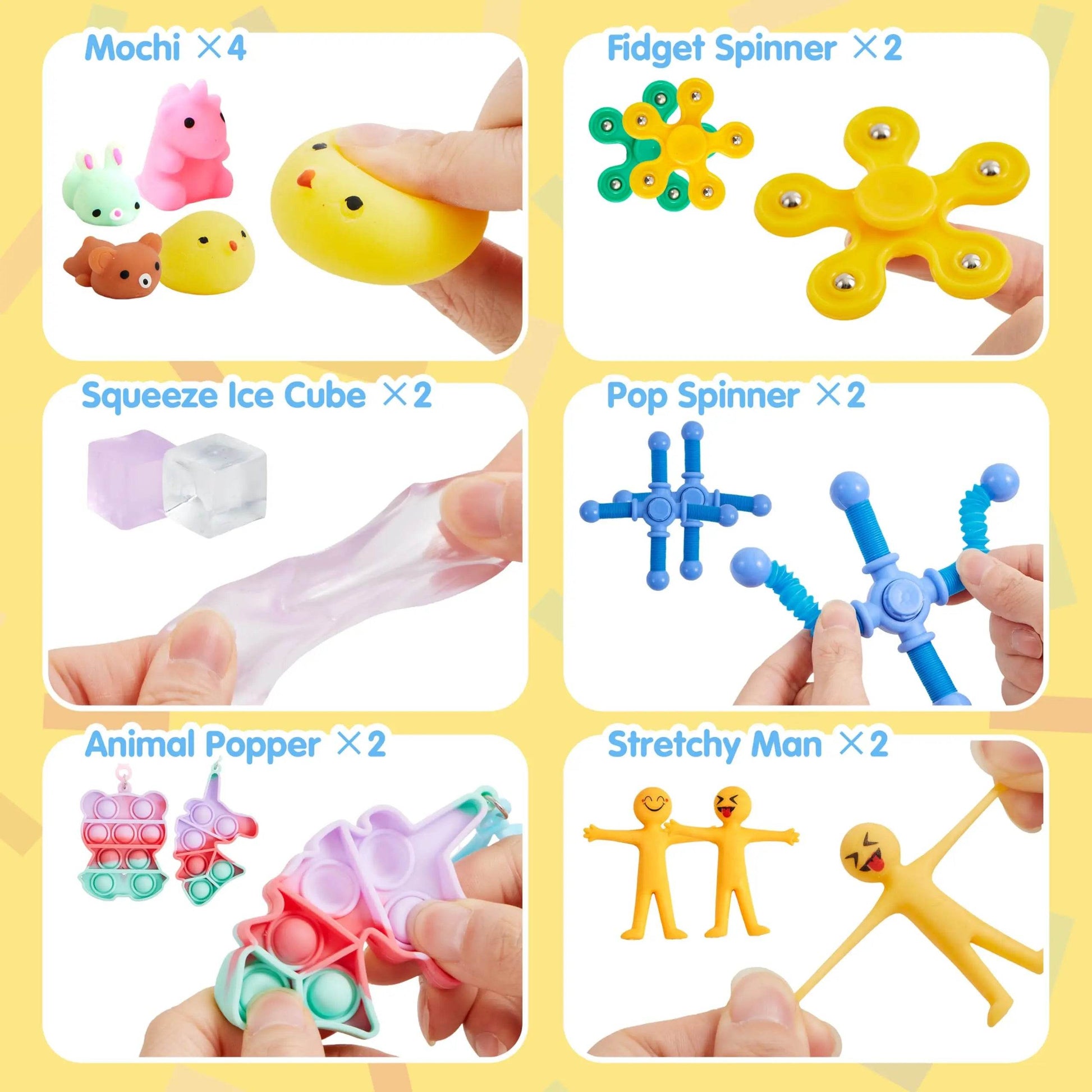 36 Pcs Party Favors for Kids, Popular Fidget Toys Pack, Goodie Bags Fillers for Kids Birthday Party, Prizes in Bulk for School - AIAZ
