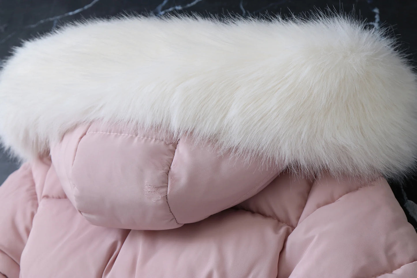 2024 New Winter Baby Rompers Thick Warm Infant Hooded Inside Fleece Jumpsuit Newborn Boy Girl Overalls Toddler Clothing Set