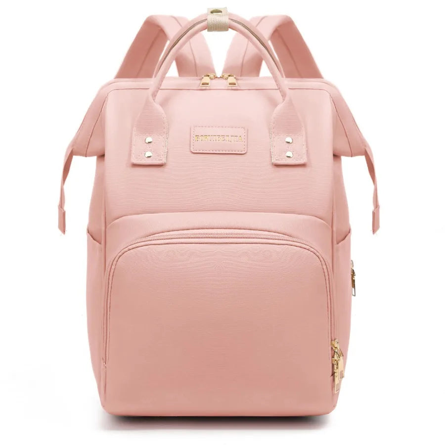 Baby Travel Backpack Diaper Mummy Bag Large Capacity Nappy Bag Material Handbag For Baby Outdoor Travel Bag For Baby Care Stuff