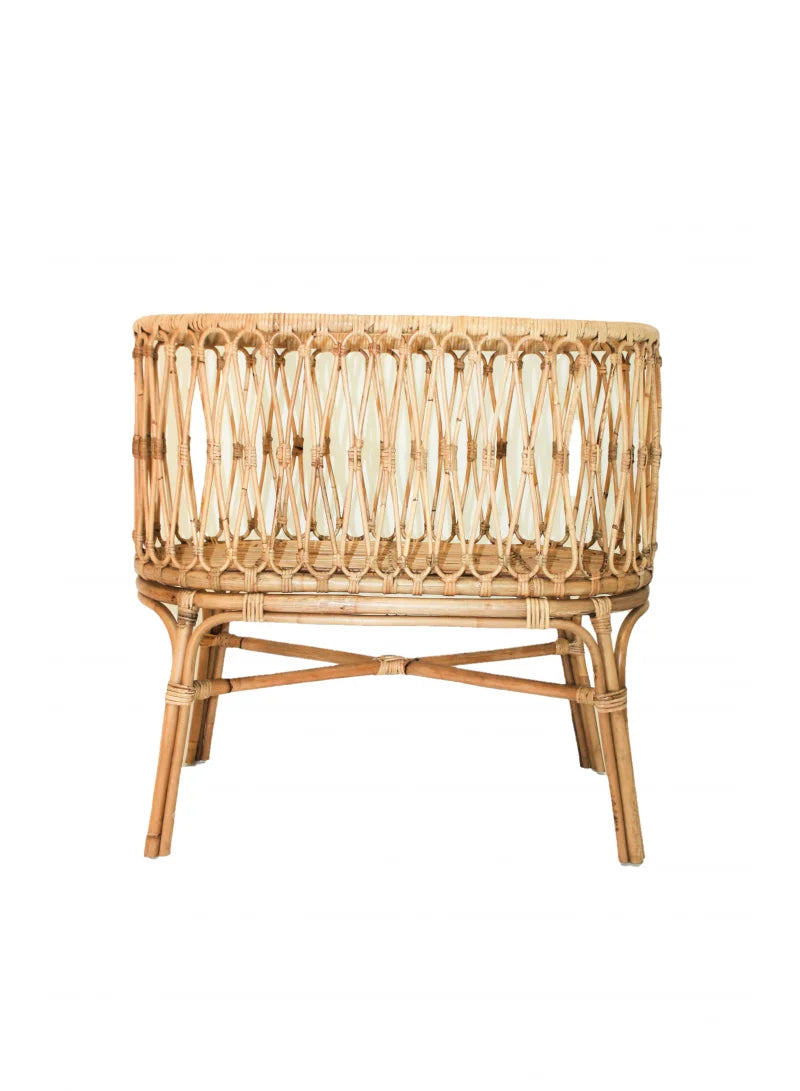Handmade Natural Rattan Crib Crib And Crib For Babies And Children Home Bedroom Decoration In Vietnam MN26
