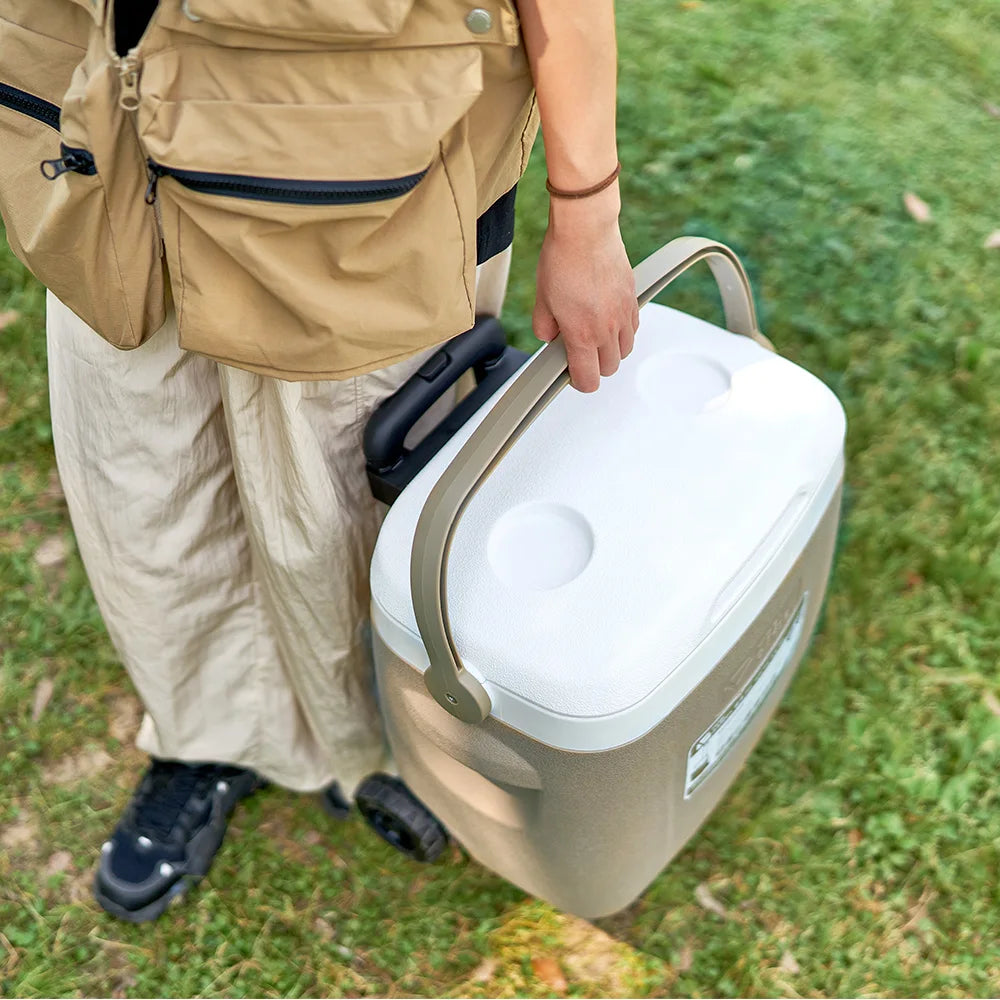 MOBI GARDEN Camping Cooler Box Ice Box Food&Drink Portable Outdoor Picnic Keep Fresh Refrigerator