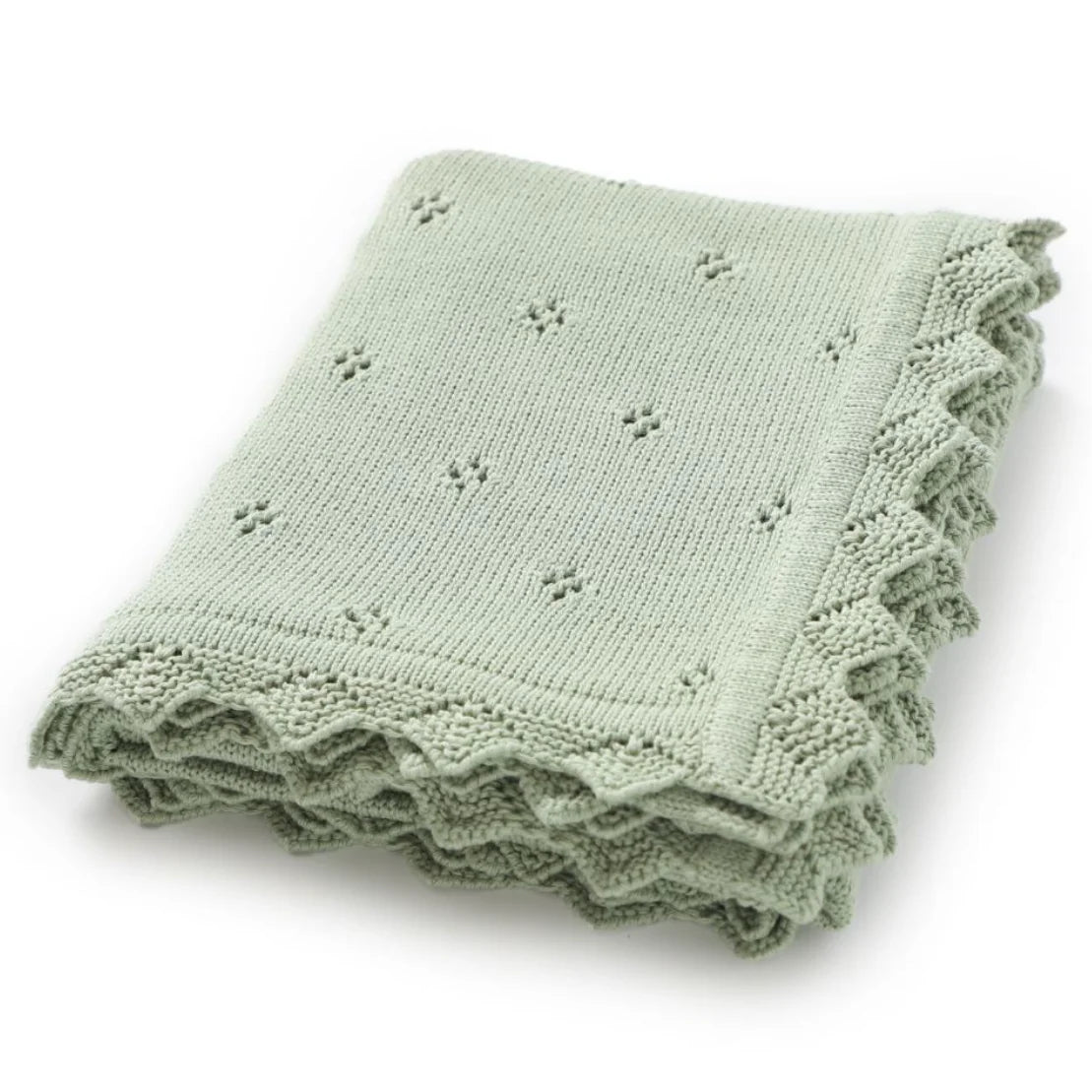 Knitted Baby Blanket Newborn Swaddle Wrap Blankets For Boys Girls 100% Cotton Soft Infant Receiving Blanket Crib Quilt Stuff