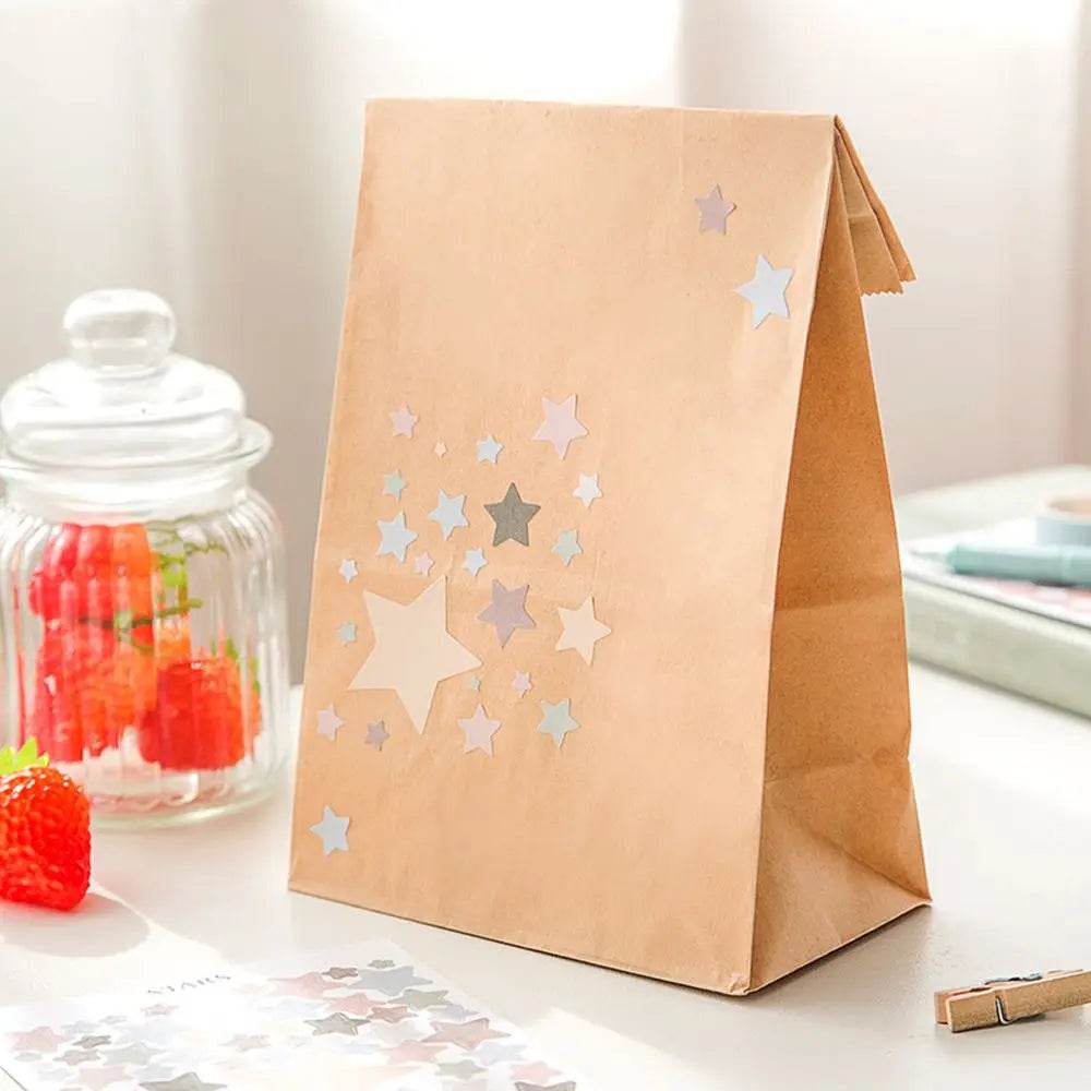 School Supplies Planner Album Self-adhesive Decorative Decals Label Stickers Stationery Stickers Diary Scrapbooking Stickers - AIAZ