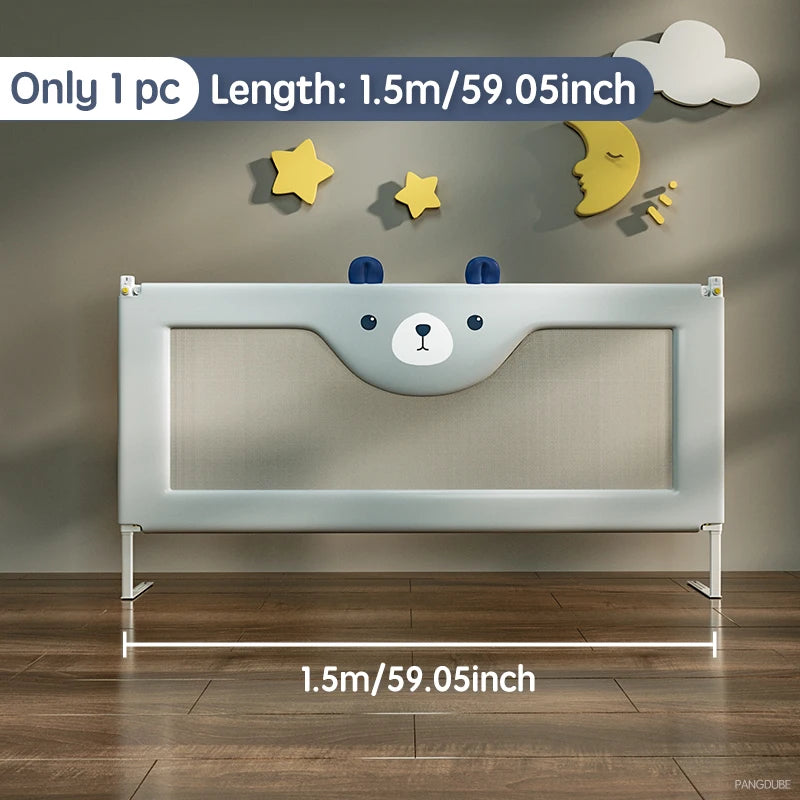 PANGDUBE 1pc Baby Bed Guardrail Bed Rail Guard for Kid Fence for Bed Protective Barrier for Bed Safety Railing for Children Bed