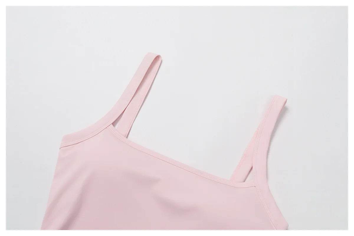 Tennis Top and Skirt Set Women Summer Sport Active Wear Badminton Golf Wear Yoga Outdoor Running Suit Black White Pink Skort - AIAZ