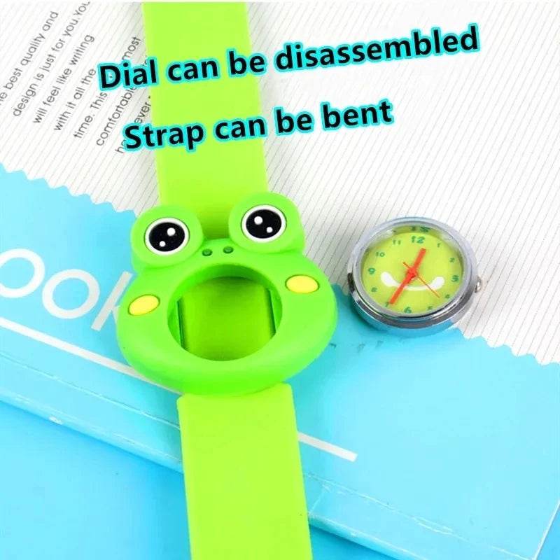 Baby Birthday Gift Children Toys Watches Cartoon Animal Dial Bracelet Kids Watches for Boy Girl 2-15 Years Old Child Clock - AIAZ