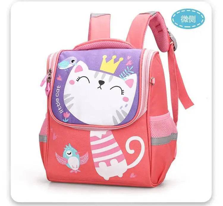 Children School Bags Girls Boys Backpacks Kindergarten Schoolbag Cartoon Animal Toddler Kids Backpack For 2-8 Years - AIAZ