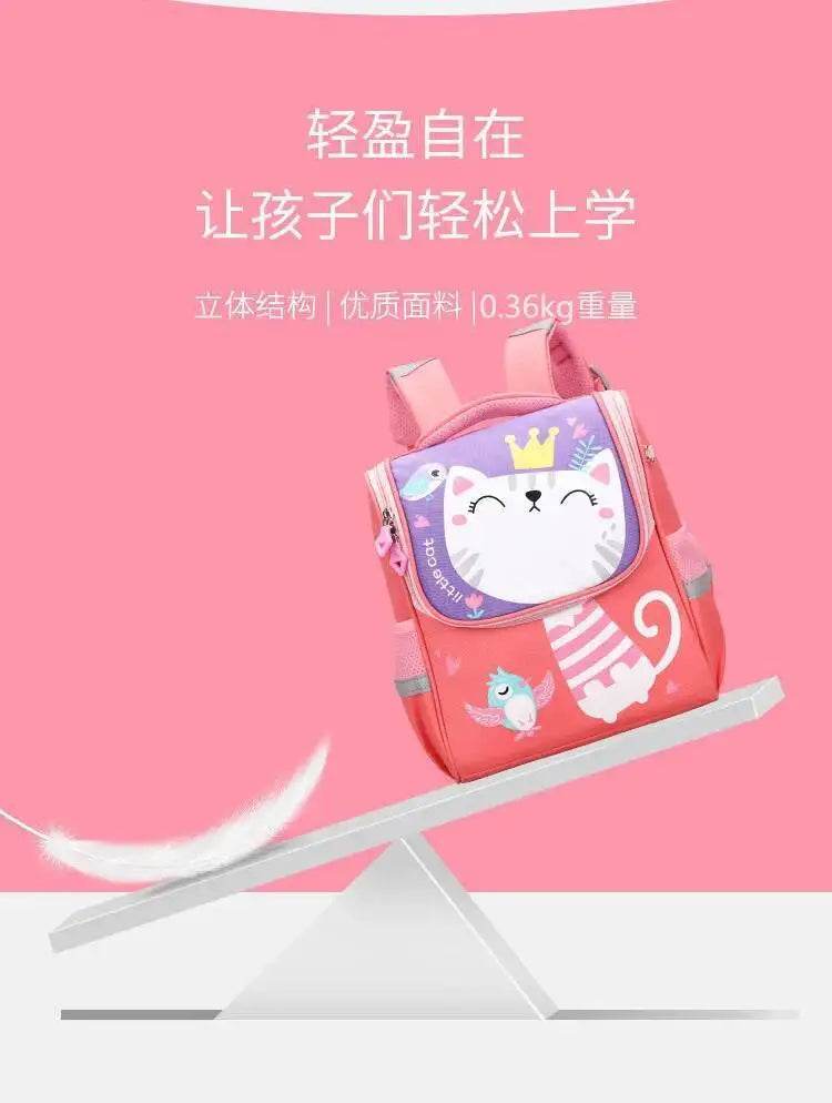 Children School Bags Girls Boys Backpacks Kindergarten Schoolbag Cartoon Animal Toddler Kids Backpack For 2-8 Years - AIAZ