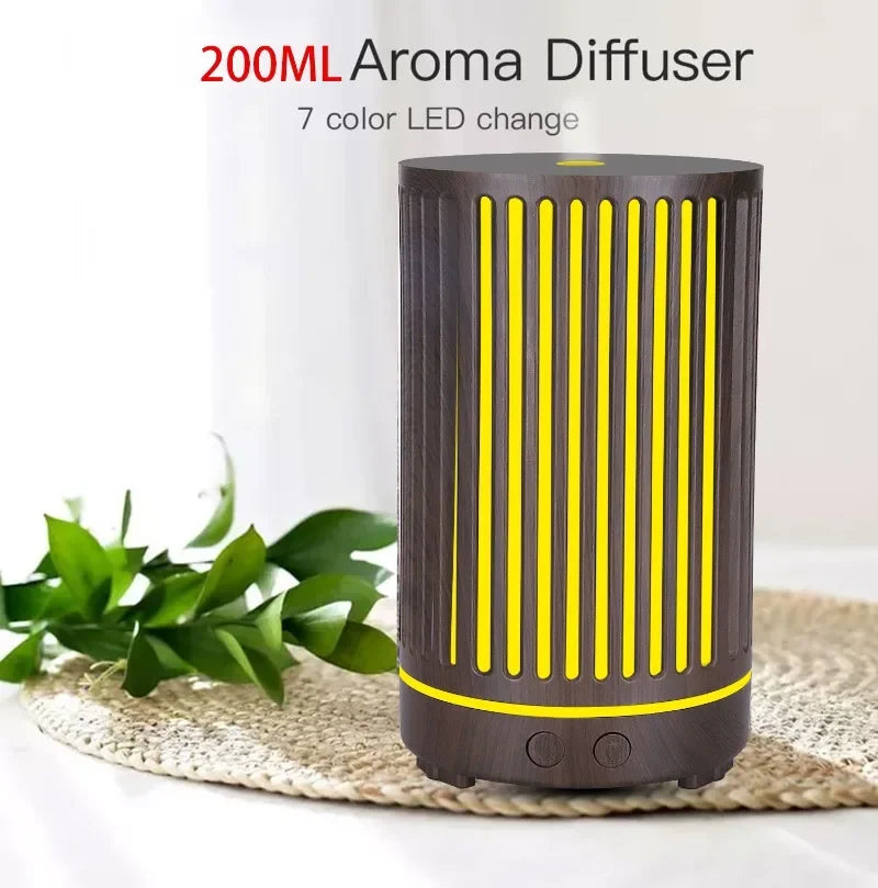 Tuya Smart Humidifier with Colorgul LED Light WiFi Aroma Diffuser Timer Wireless Control Work with Alexa Google Home Compatible