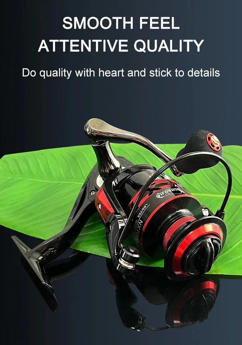 Ball Bearings 10KG Max Drag Spinning Reel Durable Metal Body Freshwater Saltwater Fishing Reel Fishing Reel