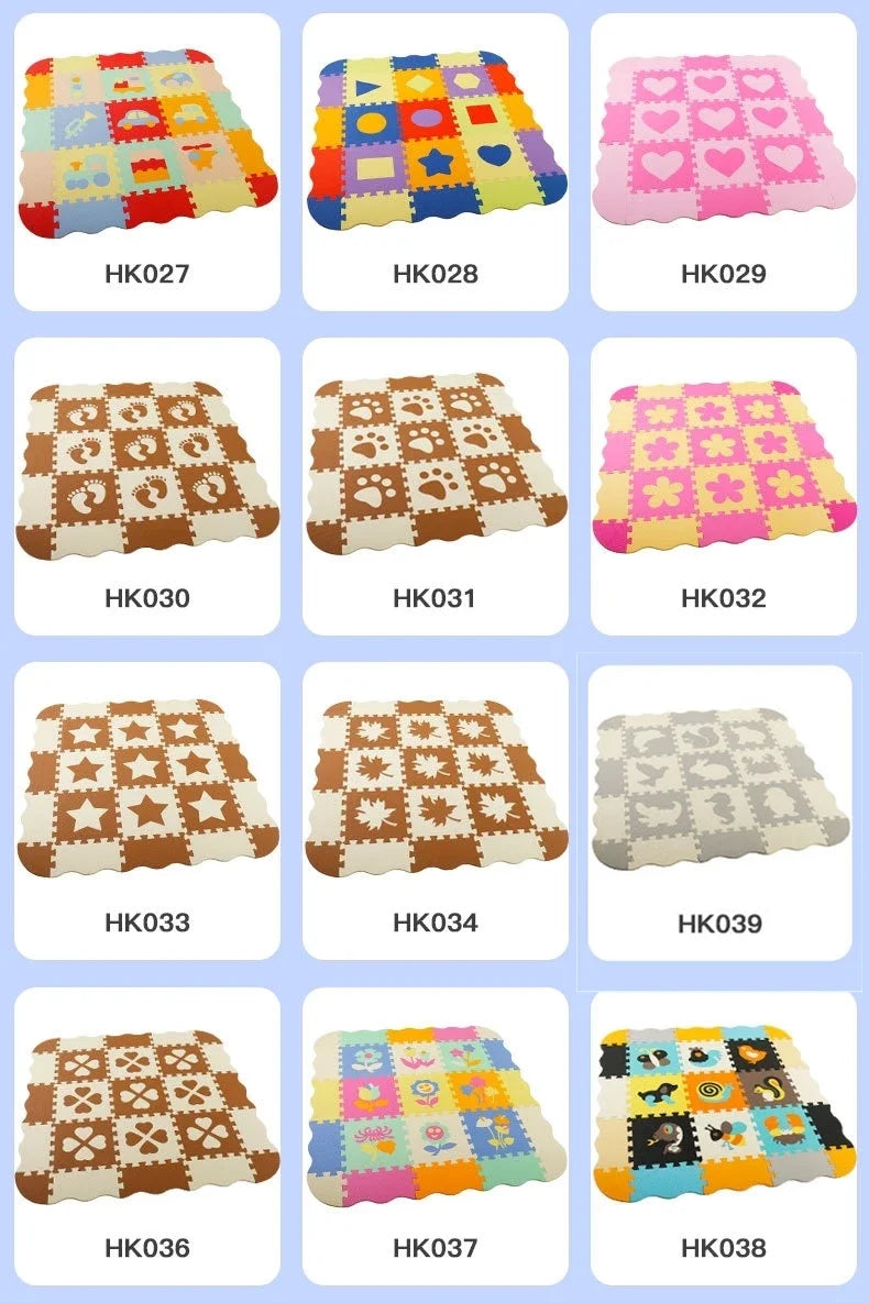 Animal Pattern Baby Play Mat Puzzle Toys For Kids Children EVA Foam Yoga Crawling Mats Floor Tapete Room Decor Baby Child Gifts