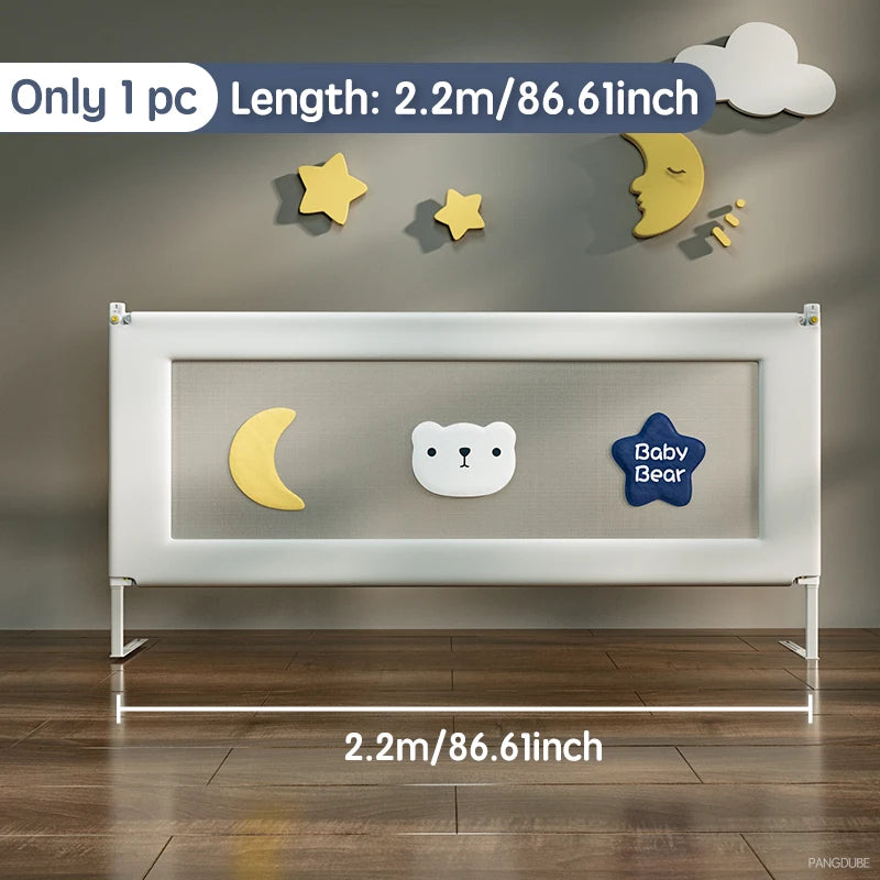 PANGDUBE 1pc Baby Bed Guardrail Bed Rail Guard for Kid Fence for Bed Protective Barrier for Bed Safety Railing for Children Bed