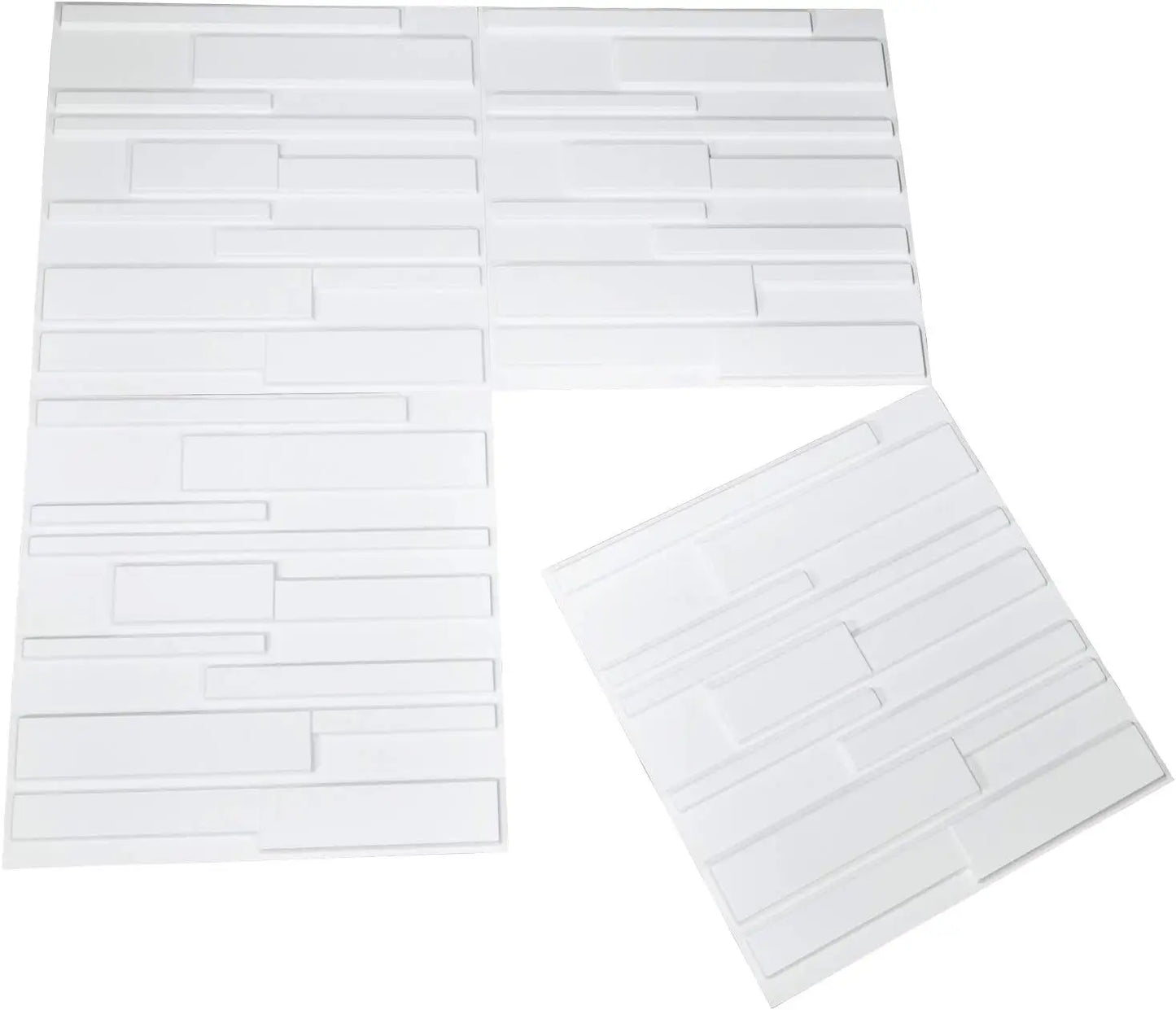 KUUJOJO 3D textured wall panel for indoor wall decoration, suitable for living room, hall, bedroom, hotel, office, send tape