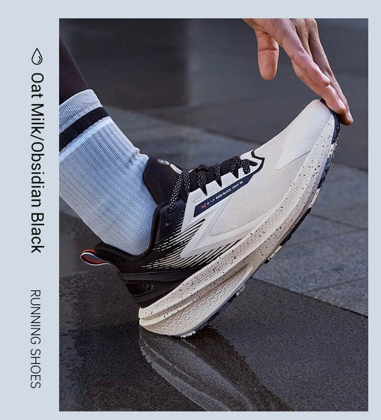361 Degrees Rainblock 7.0 Men Running Shoes Anti Splash Rainproof Technology Non-Slip Cushioning Rebound Male Sneakers 672432239