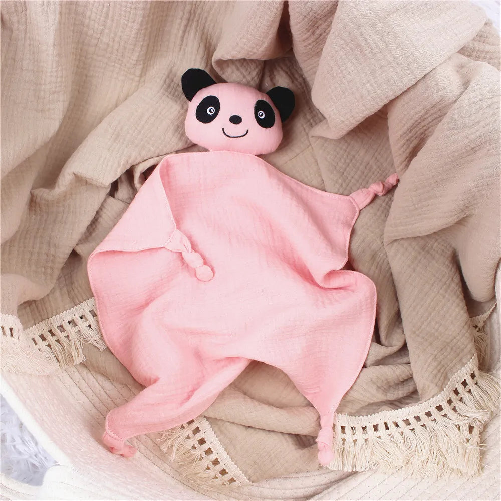 Name Personalized Embroidered Baby Soother Appease Towel Sleeping Baby Comforter Security Blanket Gift For Newbron Baby Newborn