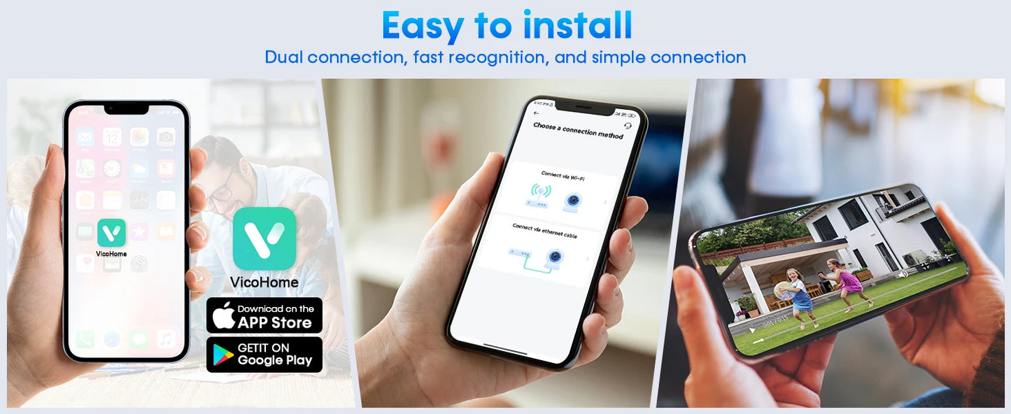 2K 5MP Wifi Home Security Camera Wireless Outdoor Magnetic Battery Powered Camera Surveillance AI Motion Detection Indoor HD Cam