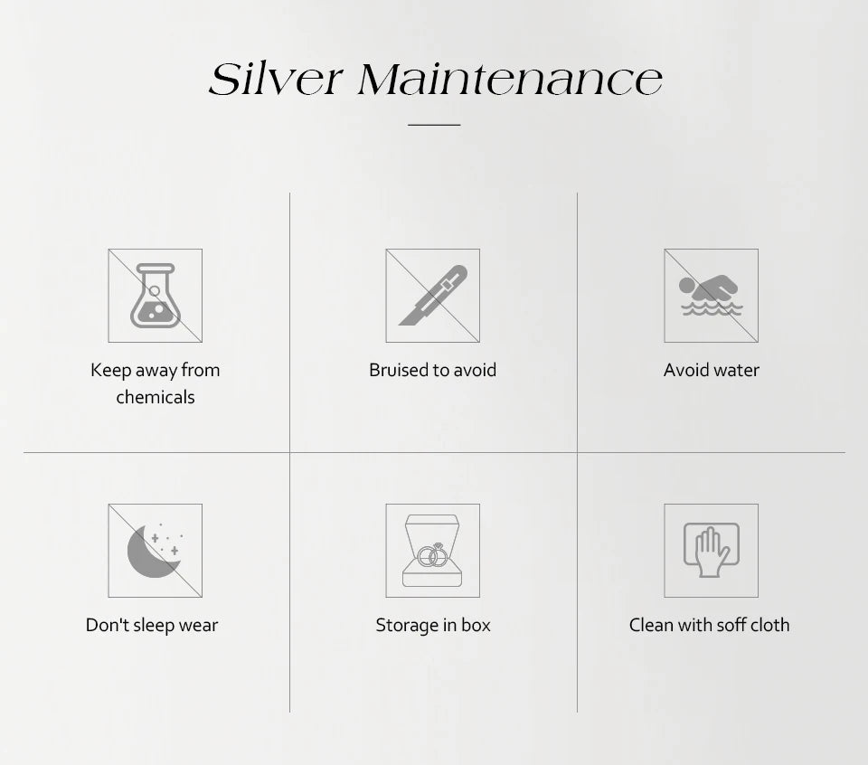 ATTAGEMS Blue Moissanite Women Rings Oval Cut 1.0CT Real S925 Sterling Silver Jewelry For Wedding Engagement Ring With Certified