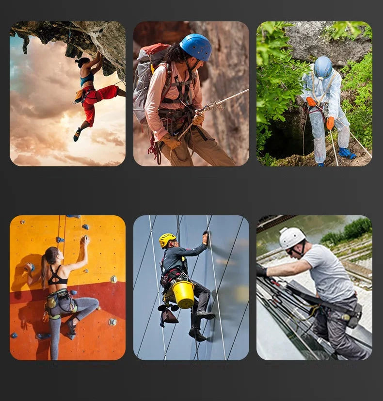 Outdoor Harness Sports Rock Climbing Half-Body Safety Protection Equipment Waist Support Aerial Survival Mountain Tools