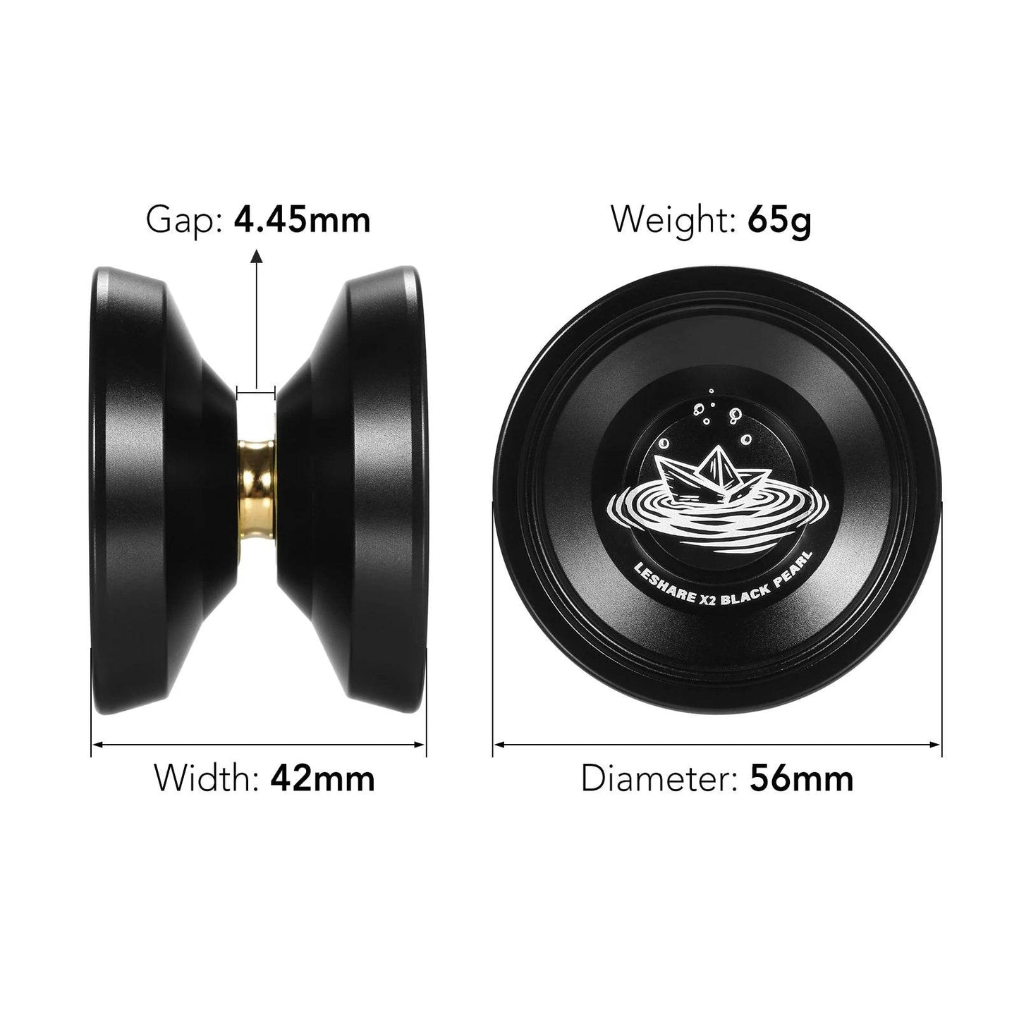 LESHARE Yoyo Ball Aluminum String Trick YoYo Balls Competitive Yo Yo Gift with Bearing Strings and Gloves Classic Toys - AIAZ