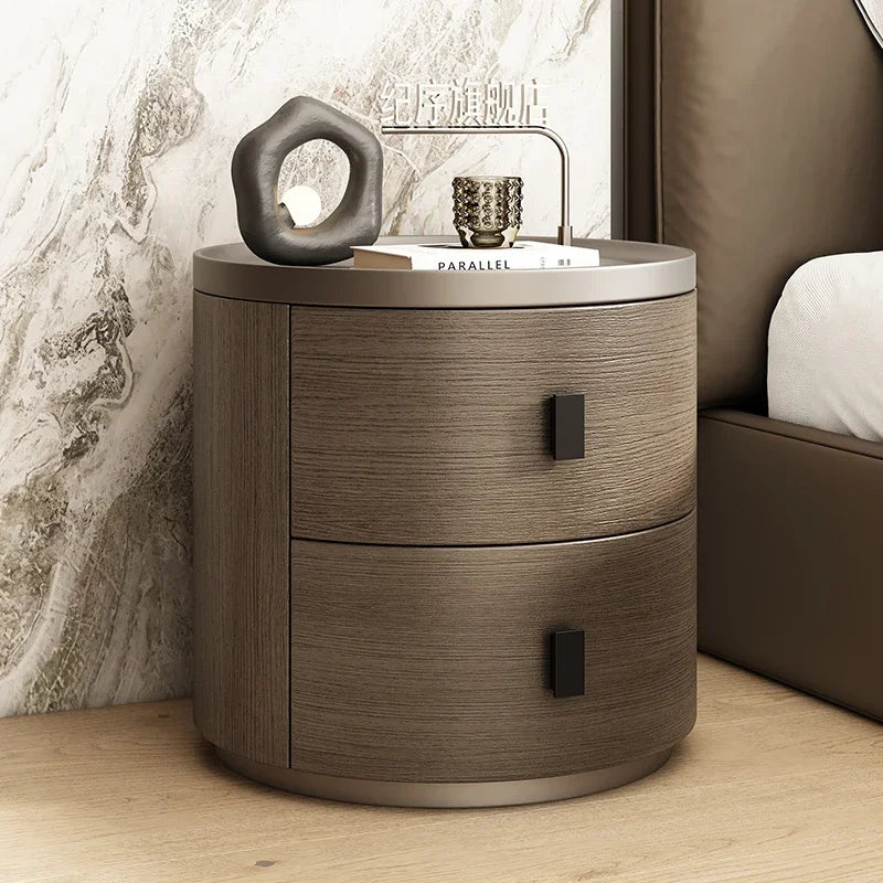 Nordic Solid Wood Bedside Table,Nightstand,Storage Cabinet,Comfortable with Drawer,Bedroom Bedside Tables,Living Room Furniture