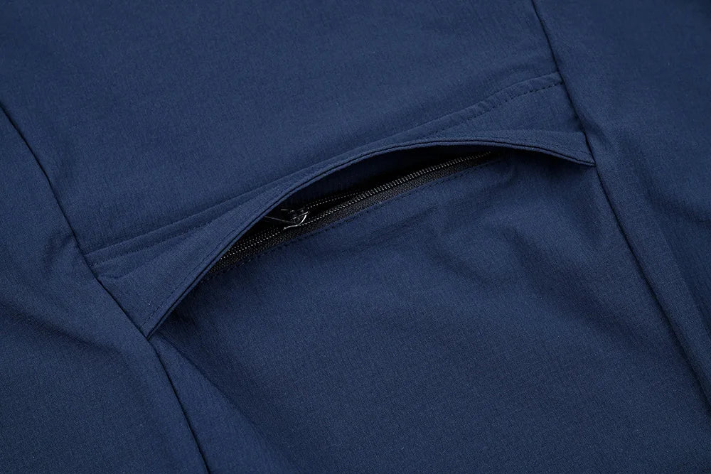 DAREVIE Cycling Vest Windproof Cycling Wind Gilet Waterproof 2 Way Zippers Cycling Windbreaker Back Zipper Pockets Men Women