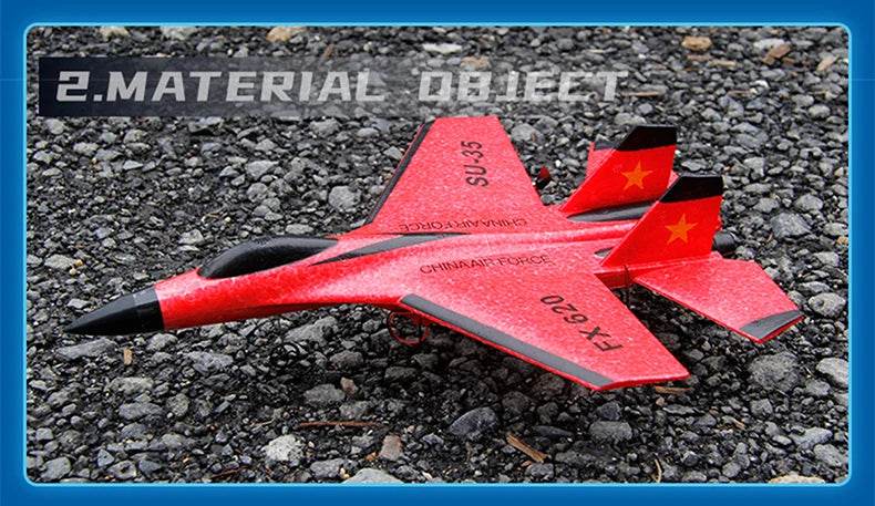 RC Foam Aircraft SU-35 Plane 2.4G Radio Control Glider Remote Control Fighter Plane Glider Airplane Foam Boys Toys for Children - AIAZ