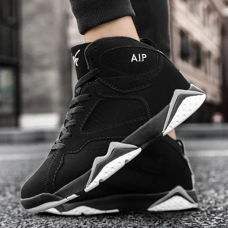 Men Basketball Shoes Fashion Non-slip Mens Casual Sneakers Man Sports High Quality Outdoor Jogging Shoes Boys Athletic Wear Traf - AIAZ