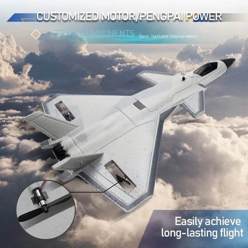 RC Foam Aircraft SU-35 Plane 2.4G Radio Control Glider Remote Control Fighter Plane Glider Airplane Foam Boys Toys for Children - AIAZ