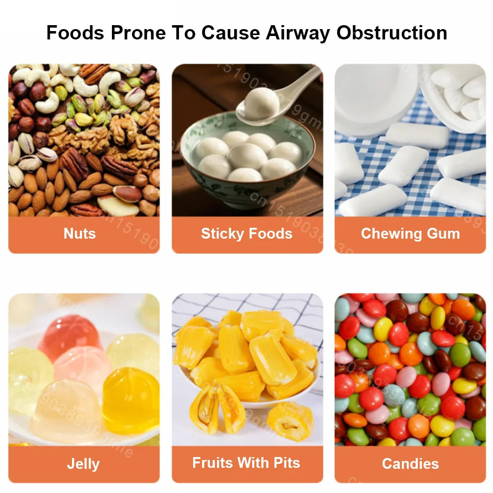 Auto CPR First Aid Choking Device Outdoor Home CPR Choking Emergency Equipment Adult Children Breath Rescue Anti Asphyxia Device