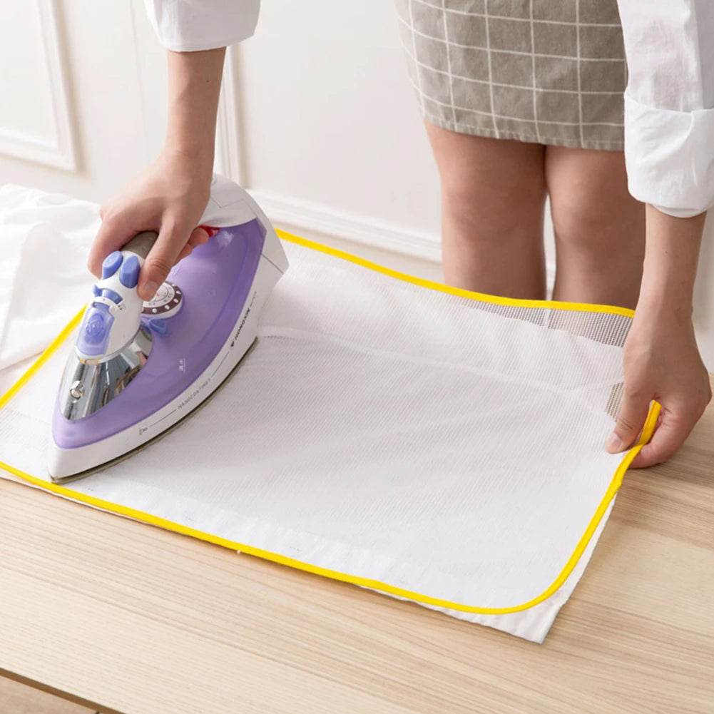 2Pcs Ironing Board Covers Ironing Cloth Protect Garment Iron Clothes Heat Resistant Ironing Protective Insulation Pad - AIAZ