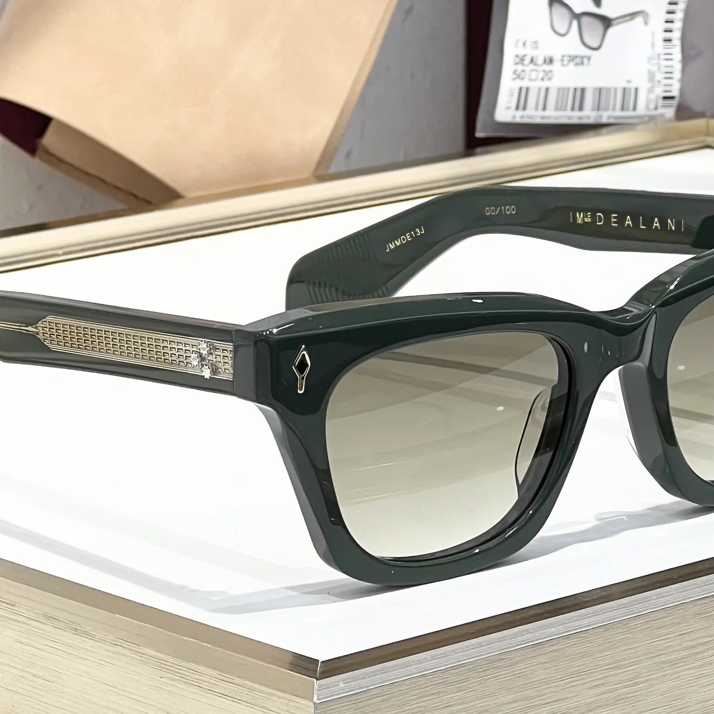 Photochromic Lense DEALAN EOPXY Thick Acetate Business Sunglasses Women Cat Eye Vintage Retro Outdoor Eyewear Shades For Sun