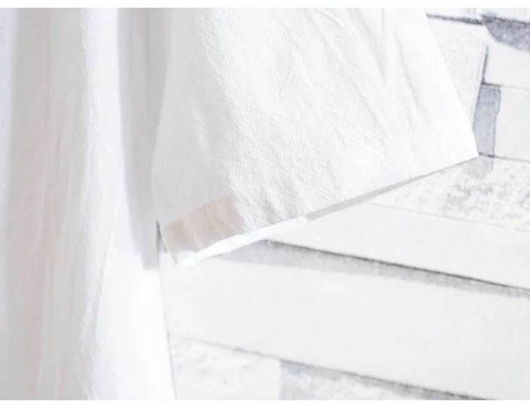 men's casual shirts (Shirt + trousers) 2025 summer men shirt Man Cotton and linen shirts Short sleeve men A set of clothes M-5XL - AIAZ