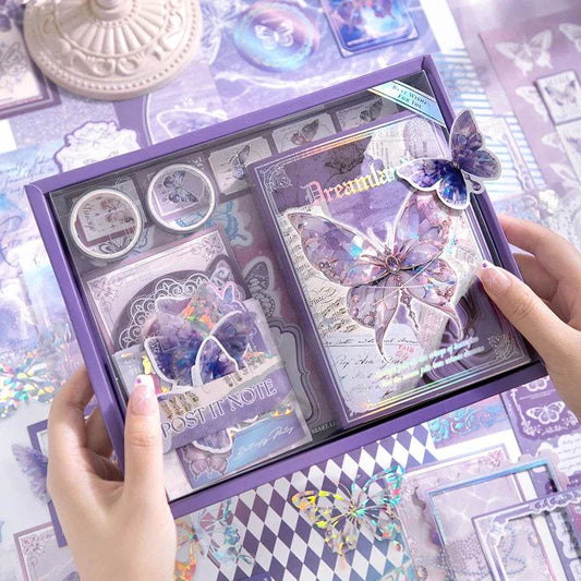 165 Pcs Vintage Handbook Gift Boxes, School Student Reward Small Gifts, Children's Gifts, Scrapbooking Supplies, Stationery Set - AIAZ