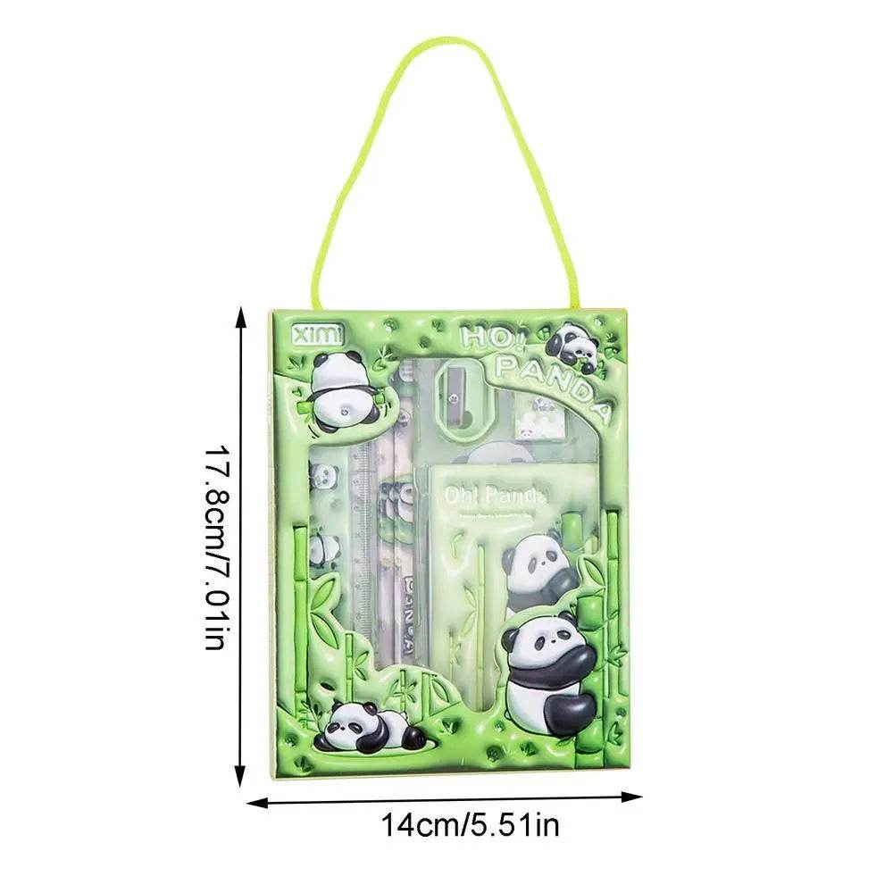 Kids Animals Style Stationery Set 6PCS School Supplies Package Back to School Stationery Pack for Kids Children Girls Boys - AIAZ