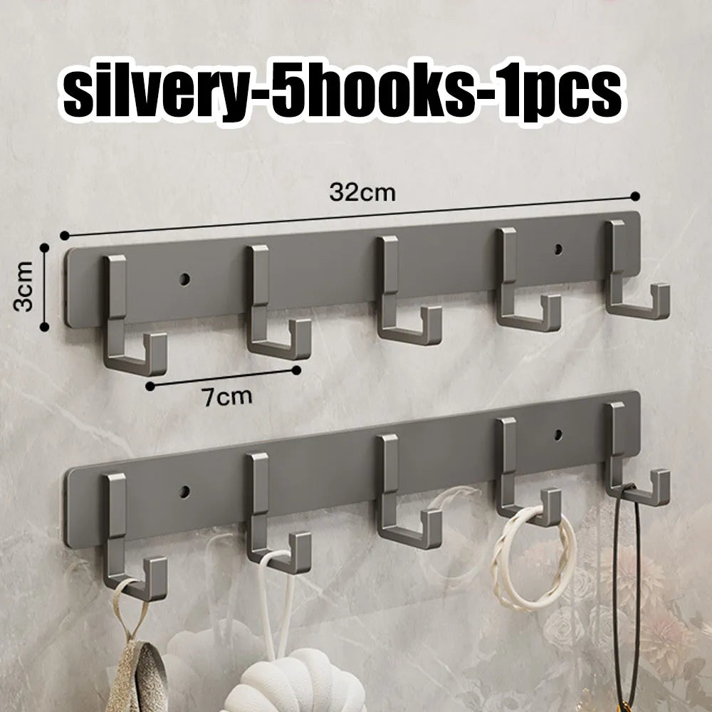 Door Back Clothes Hook Clothes Hook Bathroom Towel Hanger Hook Wall Hook Adhesive Wall Hook No punching required Hanging Hooks