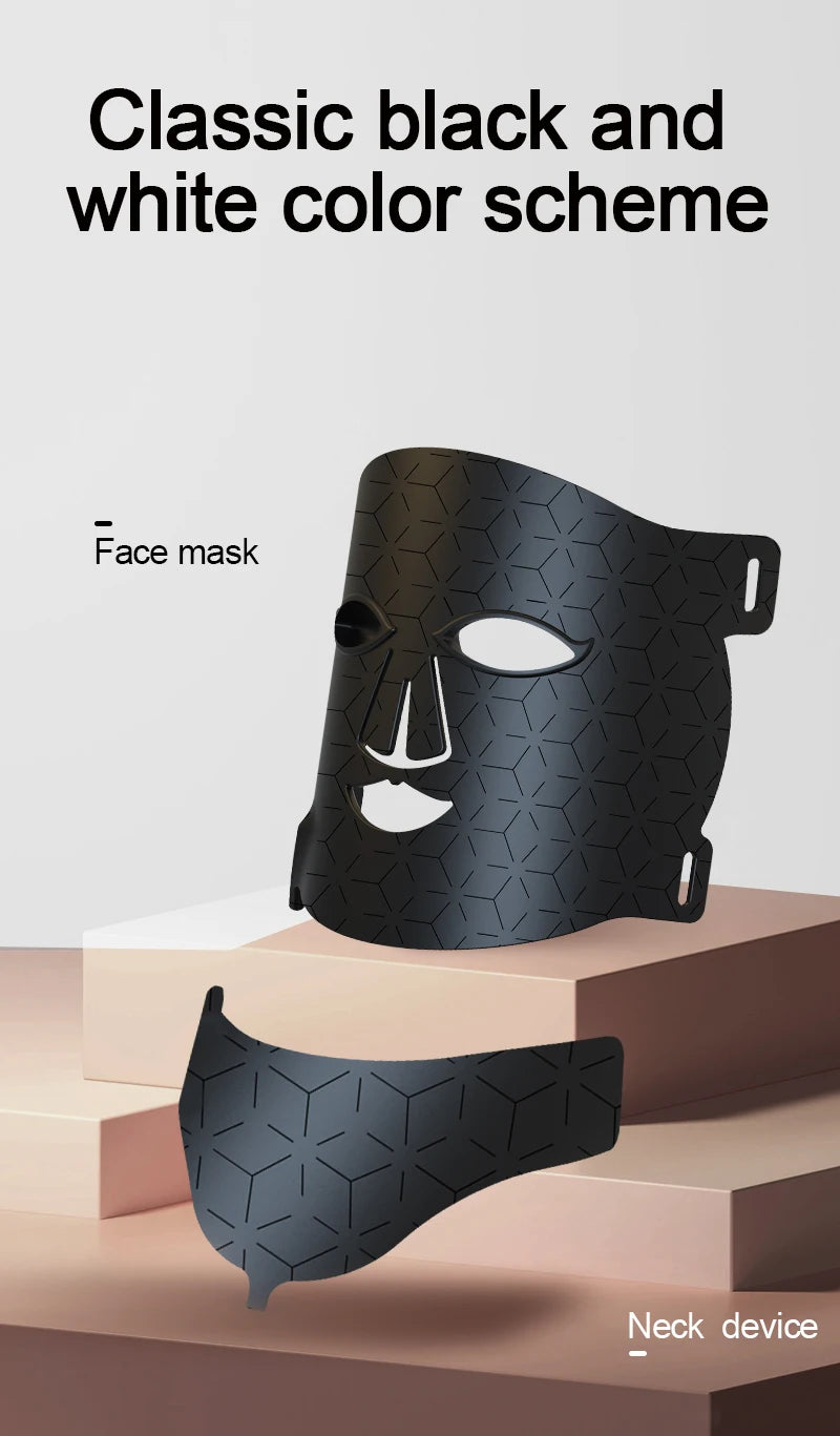 Photon Rejuvenation LED Mask Household Beauty  Red Light Face and Neck beauty equipment