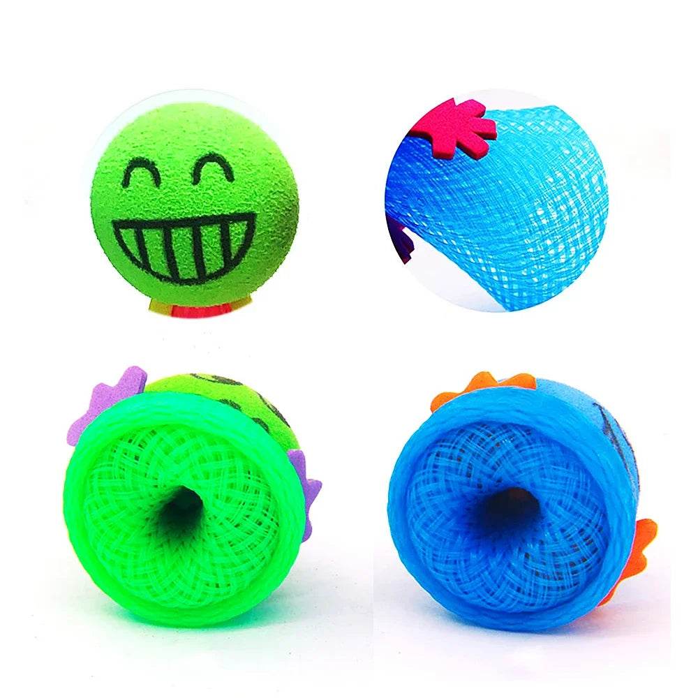 12Pcs Fun Bouncing Doll Games Kids Party Goodies Toys Birthday Gifts Souvenir Pinata Filler Kindergarten School Reward Toys Bag - AIAZ