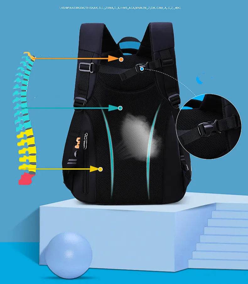 Children School Backpack Waterproof Schoolbags Children School Bags for Girls Boys Primary School Backpacks Kids Mochila Escolar - AIAZ
