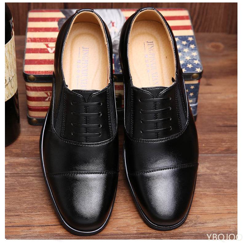 Men Dress Shoes Luxury Brand Business Leather Shoes for Mens Comfortable Pointed Social Shoe Male Sports Casual Footwear - AIAZ