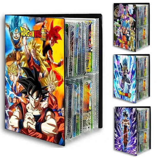 Dragon Ball Son Goku Vegeta Frieza 240pcs Card Album Book Game Card Holder Binder VMAX Game Card Collection Kids Toys Gift - AIAZ