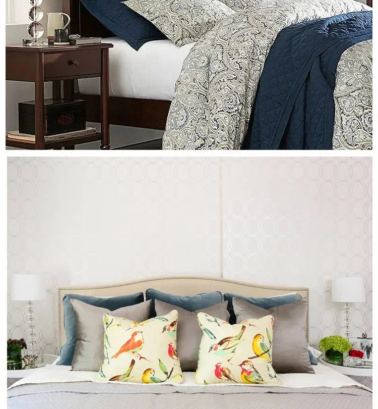 2025 Creative Fabric Table Lamp Crystal Glass Ball Lamp Living Room Creative Bubble Light Bedroom Beside Art Reading Lamp